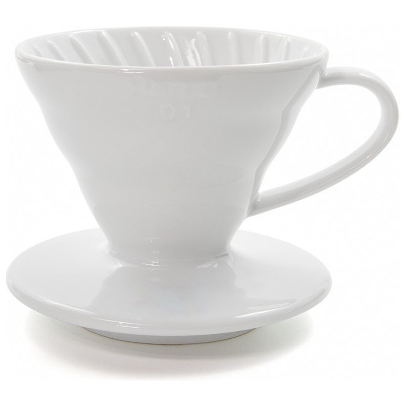 Hario dripper V60-01 keramický bílý