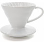 Dripper Hario V60 - keramika 02. Použijte v alternativní přípravě kávy.
