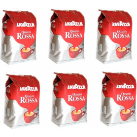 Lavazza Qualita Rossa zrnková káva 6 x 1 kg