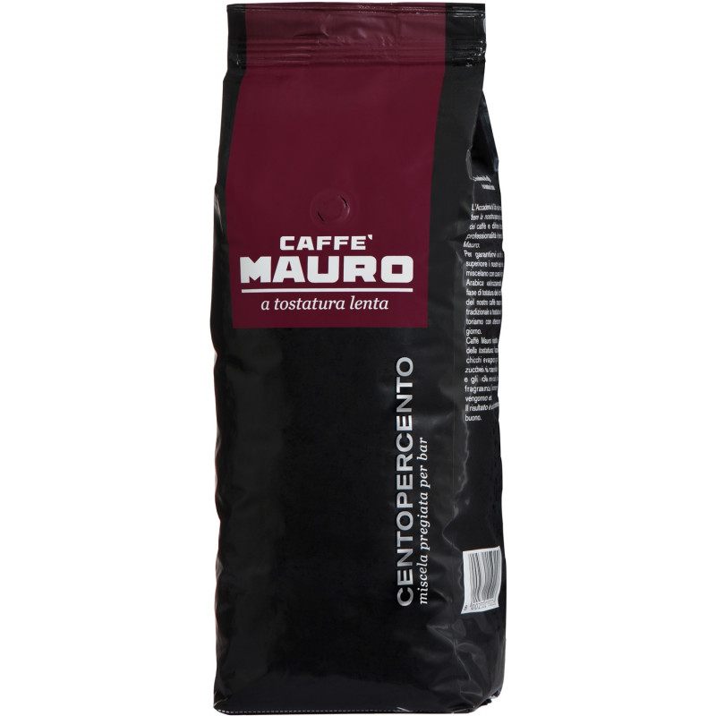 Mauro caffé Centopercento zrnková káva 1 kg