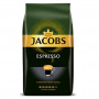 Jacobs Espresso zrnková káva 1kg Tmavě pražená zrna s plnou chutí a vynikajícím aróma s nádechem tmavé čokolády přímo volají po kombinaci s mlékem. Jacobs Espresso je perfektní hlavně pro přípravu cappuccina nebo caffè latté, neurazí však ani milovníky jemnějšího, ale i navzdory tomu chutného a kvalitního espressa. Váš kávovar už nikdy nebude chtít jinou kávu.