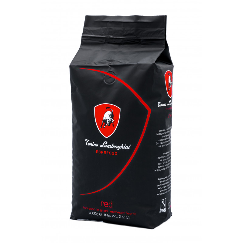 Tonino Lamborghini Espresso Red zrnková káva 1 kg