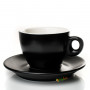 Giacinto šálek cappuccino černý matný 195 ml