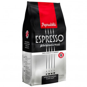 Káva Espresso Professional, BOP, zrnková, 1 kg popradská