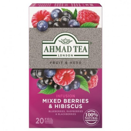 Ahmad Tea ovocný čaj lesní plody a ibišek 20 x 2 g