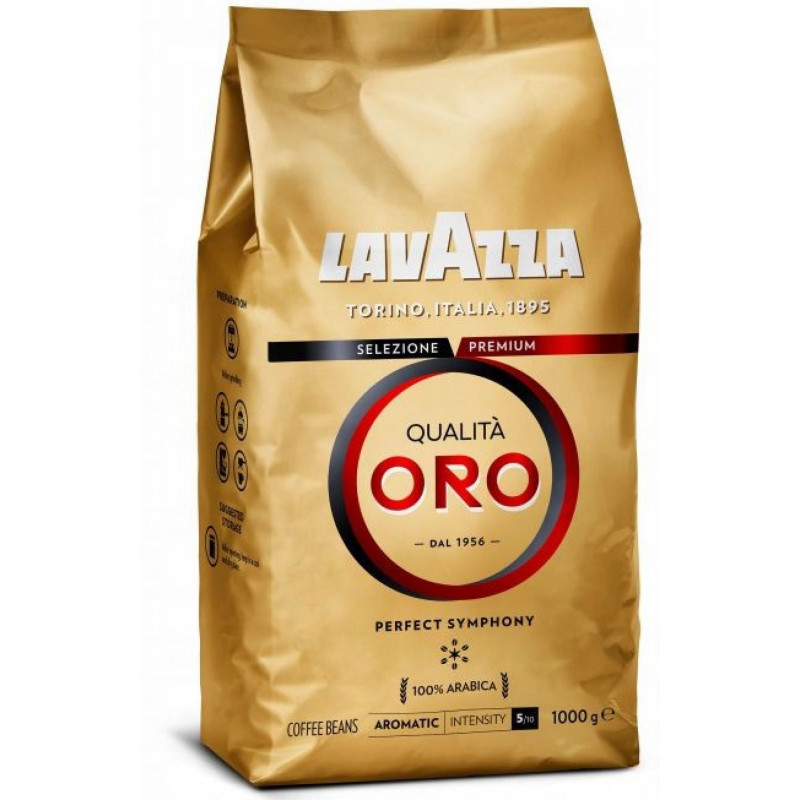 Lavazza Qualita Oro zrnková káva 1 kg