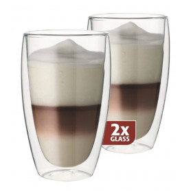 Maxxo DG 832 latté dvoustěnné termo sklenice 2 ks