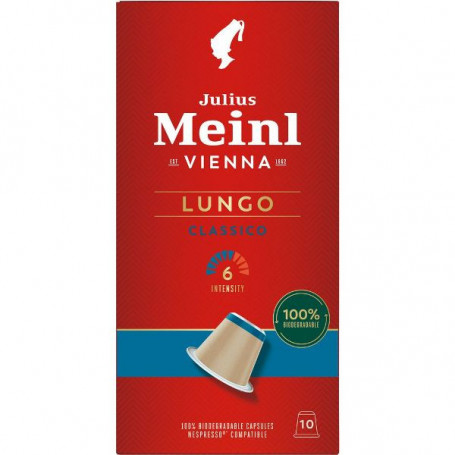 Julius Meinl Lungo Classico pro Nespresso 10 ks