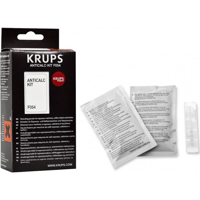 Krups - Pastilles détergentes (x10 1,5 g) pour machine à café