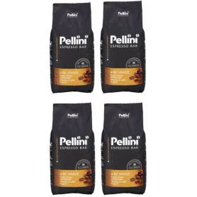 Pellini Espresso Bar n°82 Vivace zrnková káva 4 x 1 kg