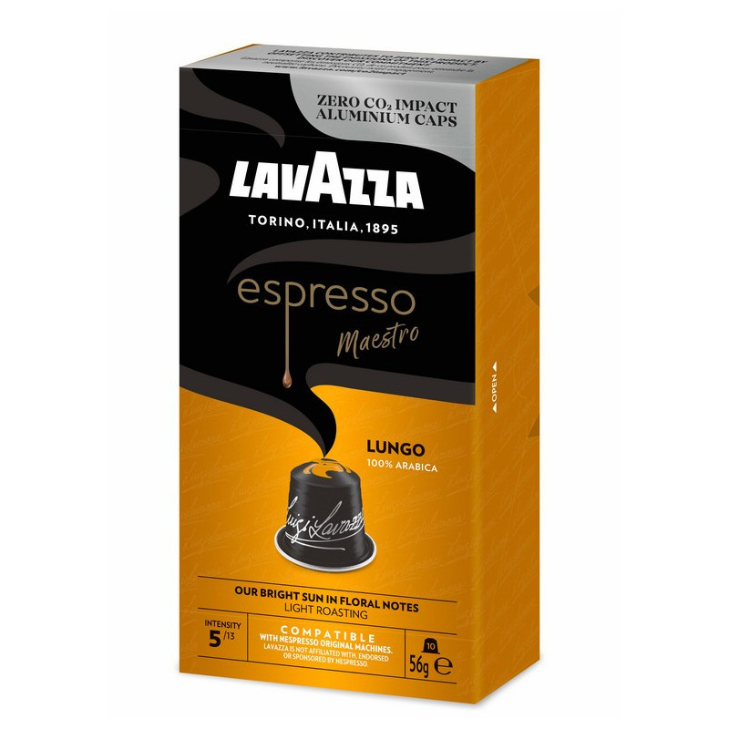 Lavazza Espresso Maestro Lungo kapsule pro Nespresso 10 ks