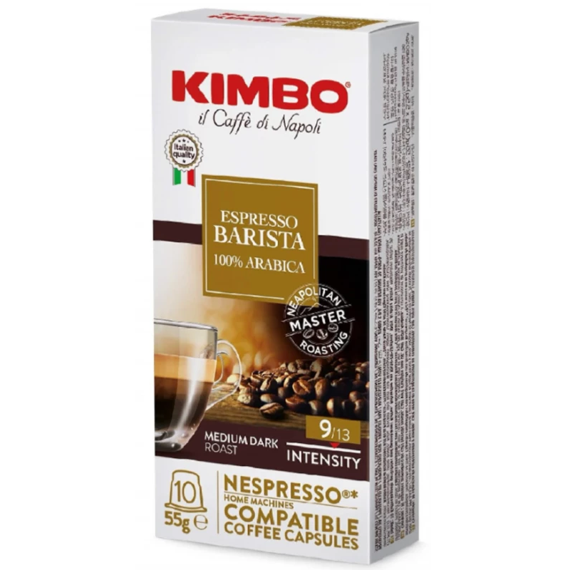 Kimbo Espresso Barista pro Nespresso karton 10x10ks