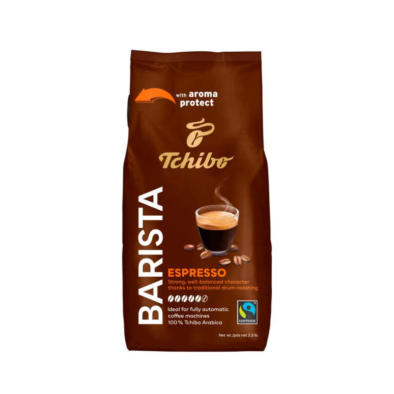 Tchibo barista espresso 1kg zrnková káva