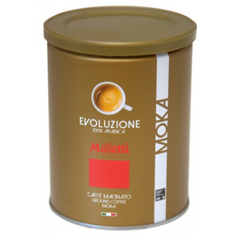 Musetti Evoluzione 100% arabika 250 g mletá káva