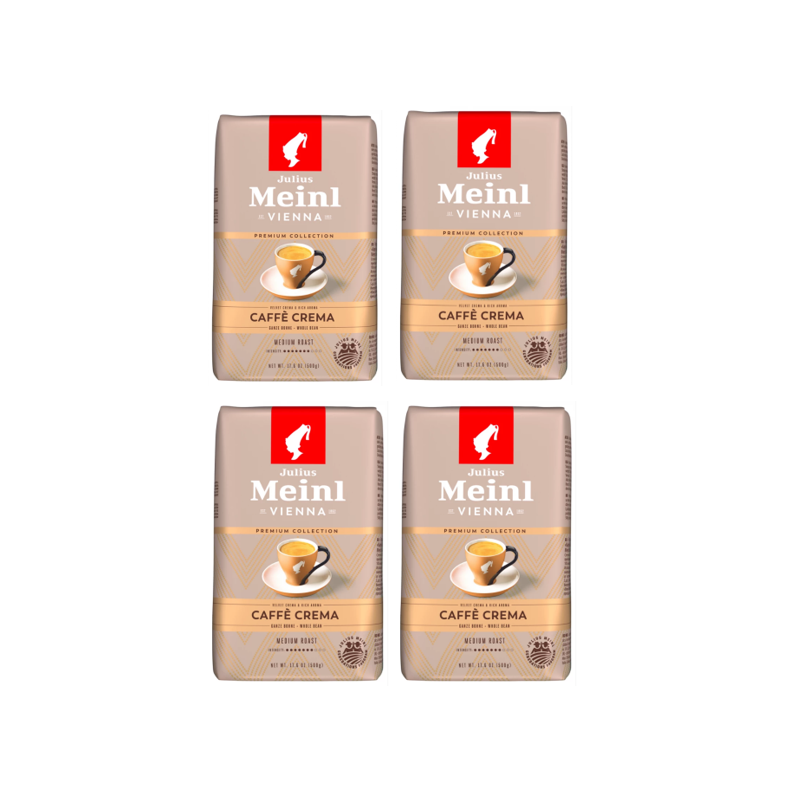 Julius Meinl Premium Collection Cafe Crema zrnková káva 4x1 kg