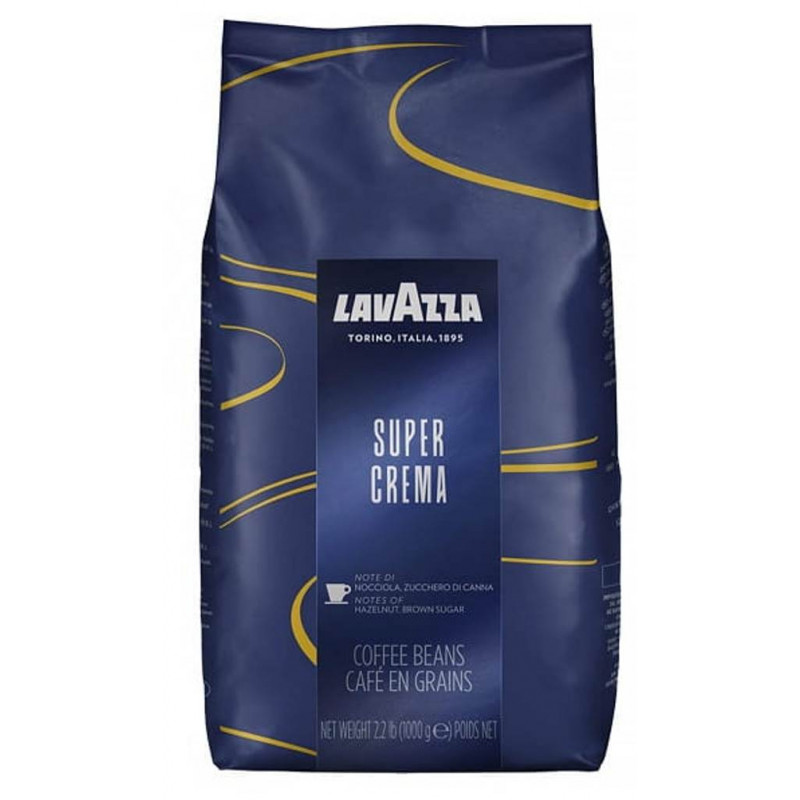 Lavazza Super Crema zrnková káva 1 kg