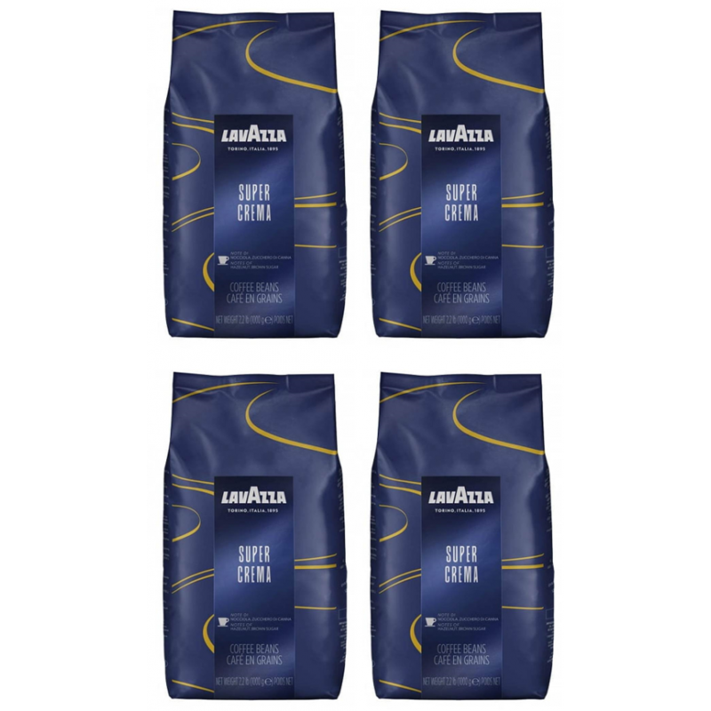 Lavazza Super Crema 4 x 1 kg