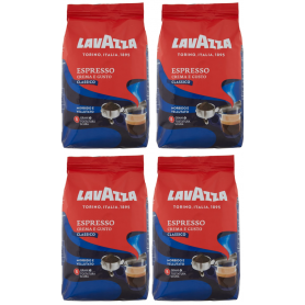 Lavazza Espresso Crema e Gusto zrnková káva 4 x 1 kg