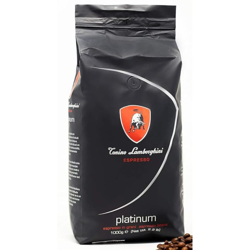 Tonino Lamborghini Platinum zrnková káva 1 kg