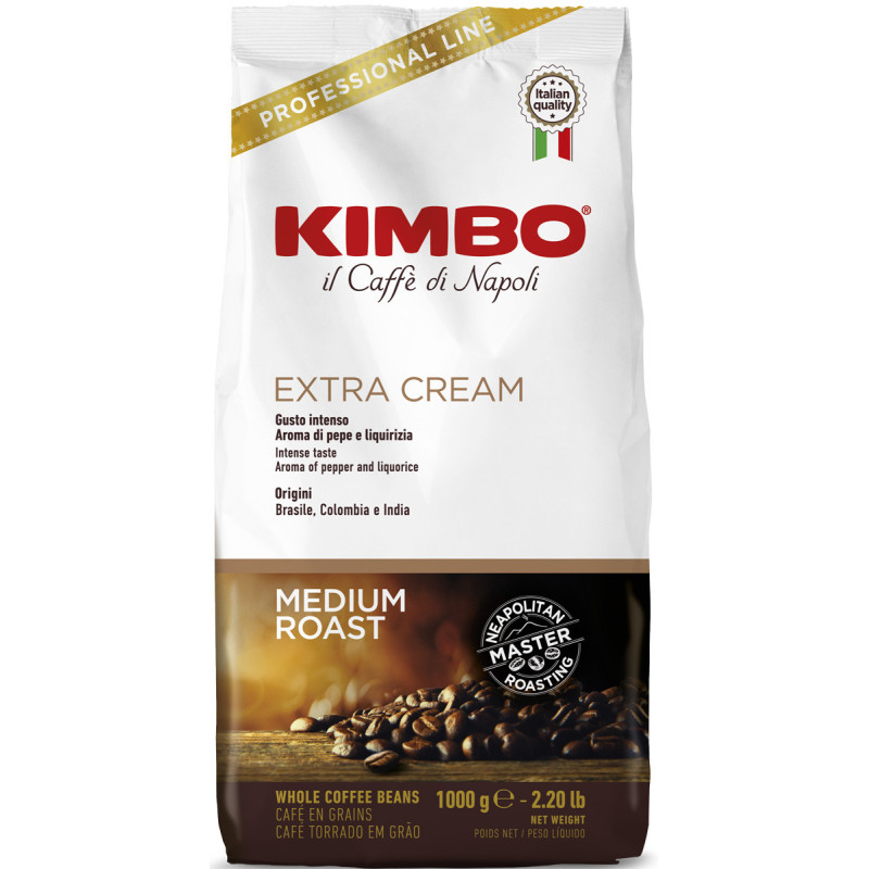 Kimbo Espresso Bar Extra Cream zrnková káva 1 kg