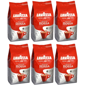 Lavazza Qualita Rossa zrnková káva 6 x 1 kg