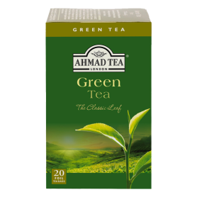 Ahmad Tea Green Tea - 20 x 2 g | Lahodný zelený čaj s květinovou vůní