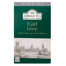 Ahmad Tea Earl Grey - 20 x 2 g | Klasický černý čaj s vůní bergamotu