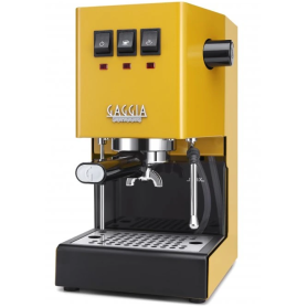 Gaggia New Classic Plus Evo žlutý - prémiový pákový kávovar pro dokonalou domácí přípravu espressa