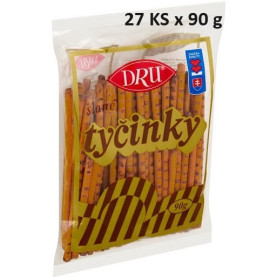 Dru tyčinky solené karton 27x90g