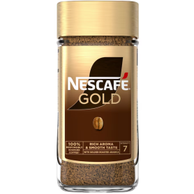 NESCAFÉ GOLD 200g – Jemná 100% instantní káva, intenzita 7