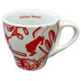 Detail jubilejní edice porcelánového šálku na kávu Julius Meinl.