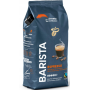 Tmavě pražená zrna Tchibo Barista s intenzivním aroma a jemným leskem - nový obal