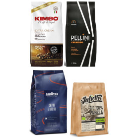 Rodinný crema speciál 3 kg zrnková káva a BIO Panela Julietta zdarma