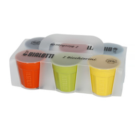 Bialetti Multicolor sada 6 espresso šálků