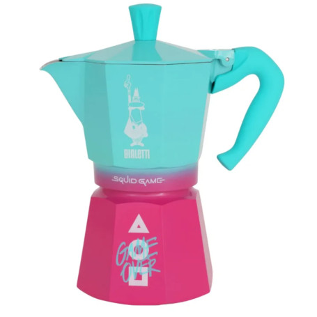 Bialetti Moka Express Squid Game 3 šálky