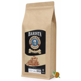 Štrbské Presso Barista 1 kg - nový obal a nová receptura - pohled zboku