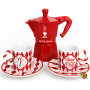 Bialetti Moka Express Candyland 3 šálky vánoční set Tvakava foto