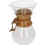 Příprava kávy Chemex. Průměr 130x220 mm. Připravíte až 8 šálků kávy.
